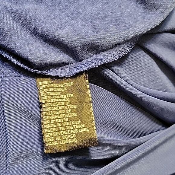 BRAND NEW SCARLETT NITE SLEEVELESS V-NECK TIE BACK WOMEN"S DRESS - Picture 13 of 14